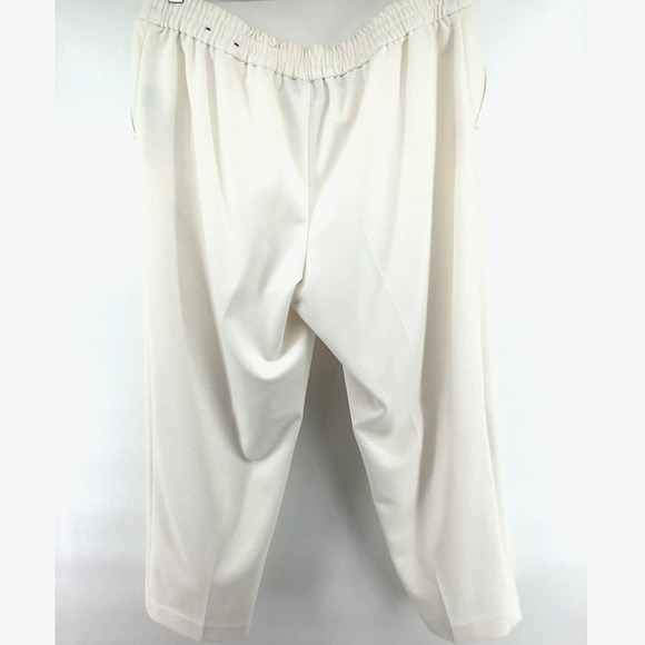 Worthington White Tie Waist Trousers 12 - Picture 4 of 4